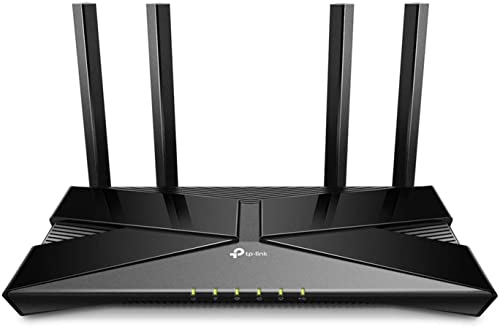 TP-Link Smart WiFi 6 Router (Archer AX10) – 802.11ax Router, 4 Gigabit LAN Ports, Dual Band AX Router,Beamforming,OFDMA, MU-MIMO, Parental Controls, Works with Alexa