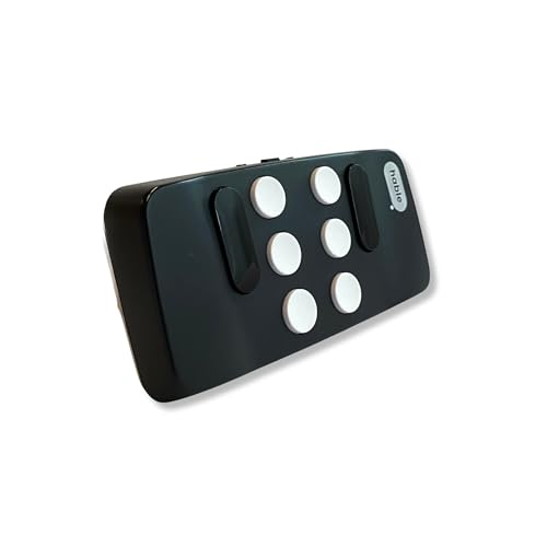 Hable One Smallest Braille Keyboard for Visually Impaired People for iPhone, Android, and Tablets That Makes Typing Easier and Faster for Students and Blind People