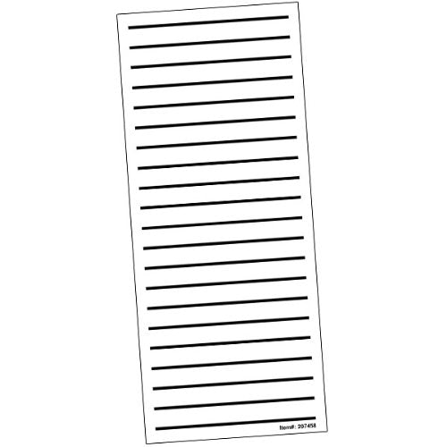 Bold Line Low Vision Shopping List- Pad of 100 Success