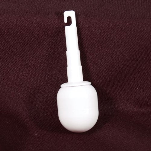 Bulldog Hook Type Rolling Cane Tip- White - Small Success Active